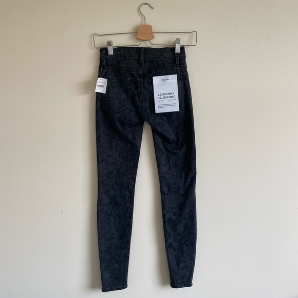 Frame Le Skinny de Jeanne Jeans Black - Picture 5 of 11
